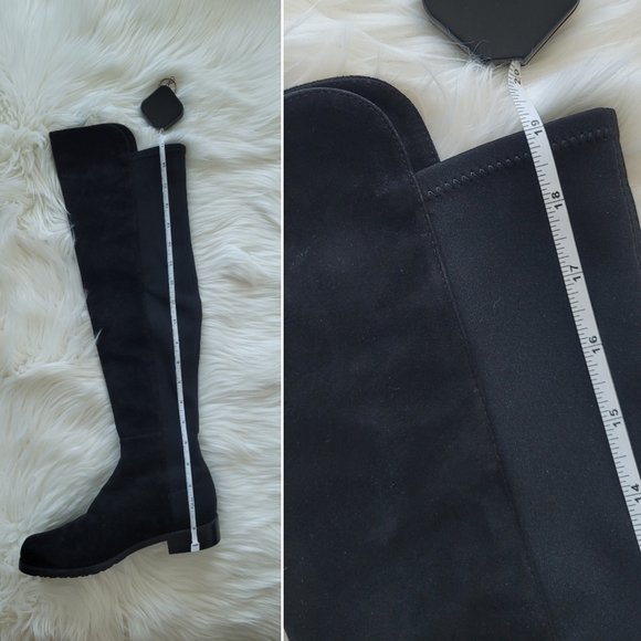 NEW Stuart Weitzman 5050 Suede Knee-high Boots 36.5 - Picture 13 of 15